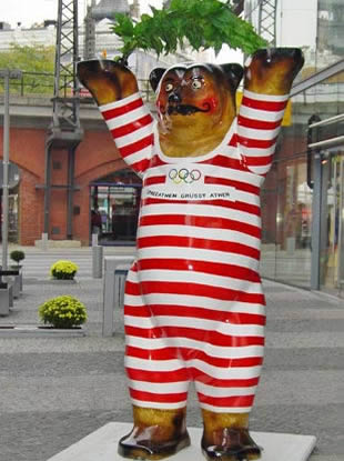 Olivenzweig Bär