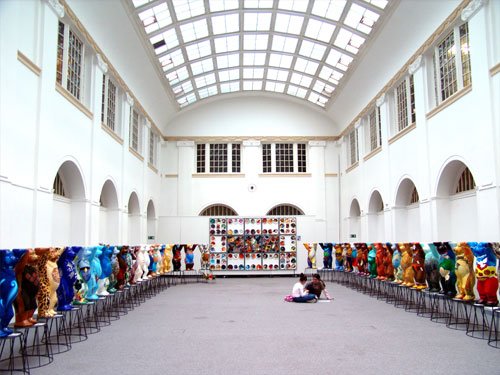 Pallette im Rathaus Schöneberg